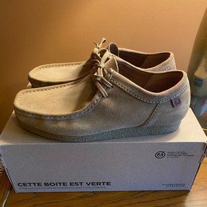 Clarks Shacre II Run - Dark Sand Suede - Size 10